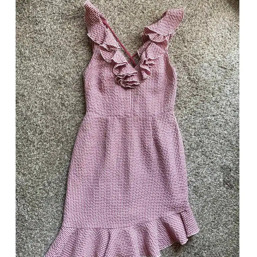 WAYF Ruffle Mini Dress - Picture 3 of 6